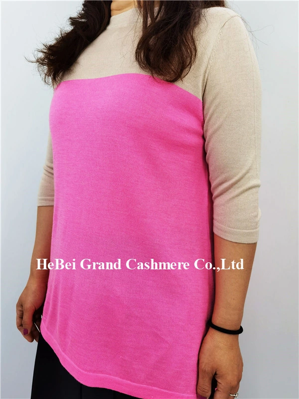 Cashmere Silk Worsted Thin Pullover