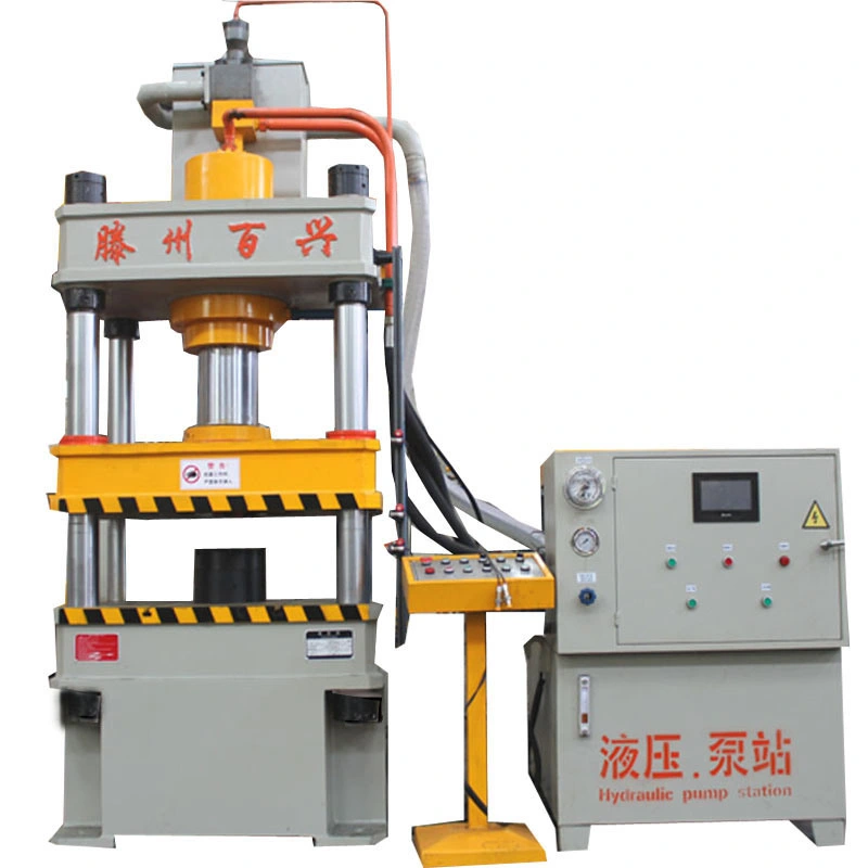 Economic Hydraulic System Four-Columns 800 Tons Deep Drawing Hydraulic Press for Stainless Steel Sink Moulds
