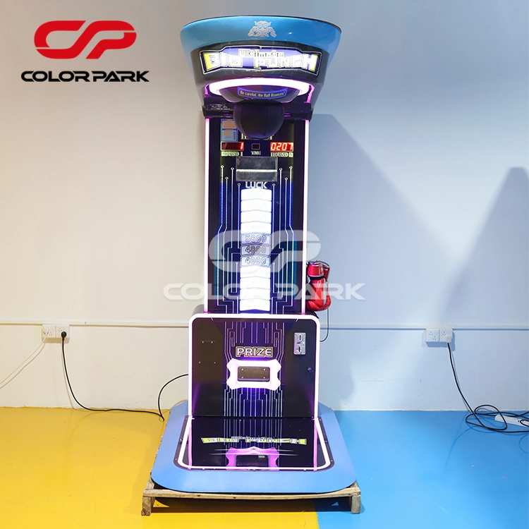 Colorful Park Boxing Punch Arcade Gaming Machine Liteboxer Boxing Machine