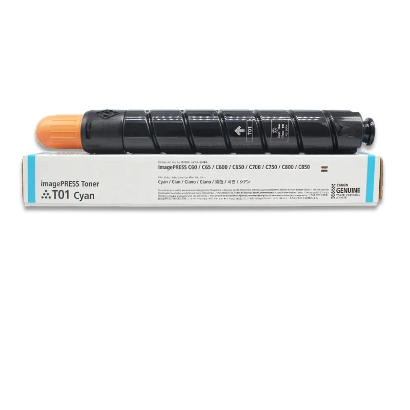 Original Compatible T01 Toner Cartridge for Canon Imagepress C60 C65 C600 C650 C700