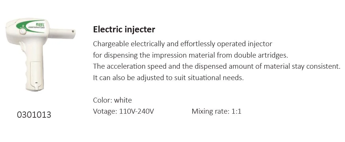 Electric Hearing Aid Impression Gun for Inject Ear Impression Material