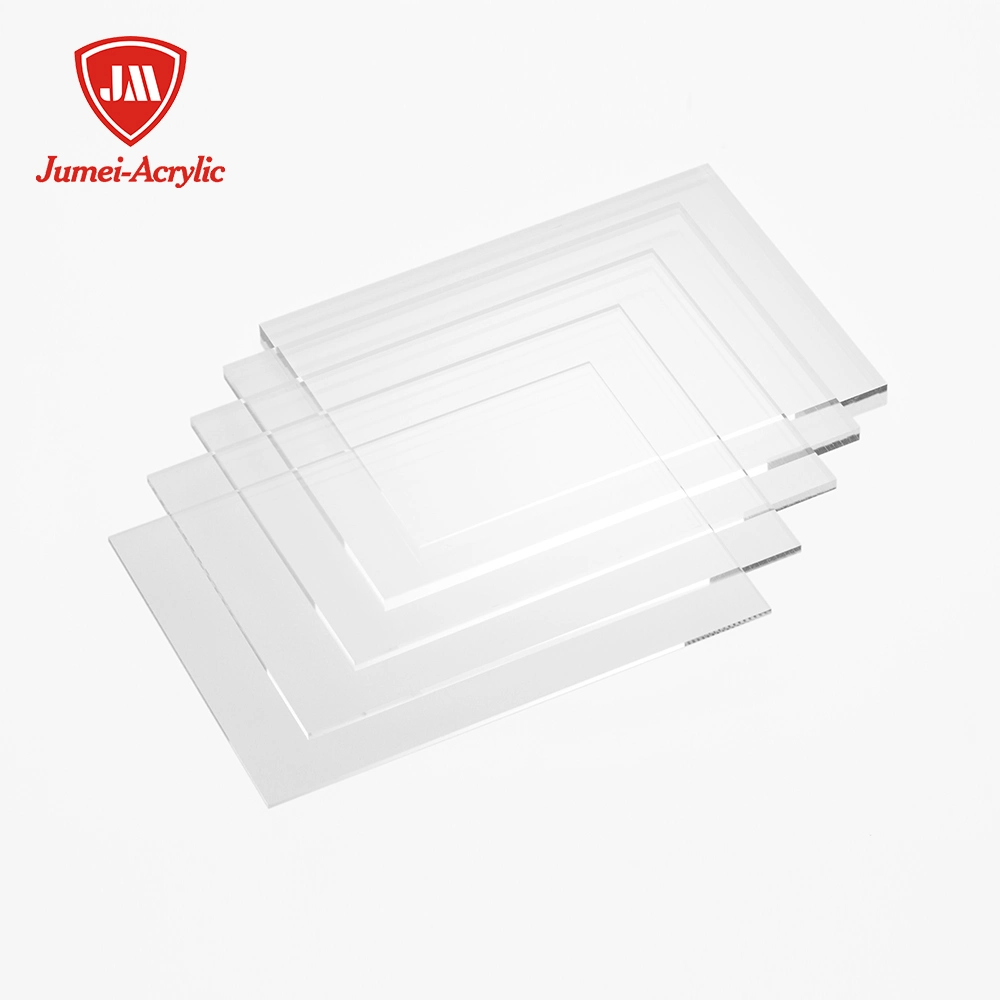 Transparent Clear Cast Acrylic Sheet for UV Printing with OEM/ODM Service