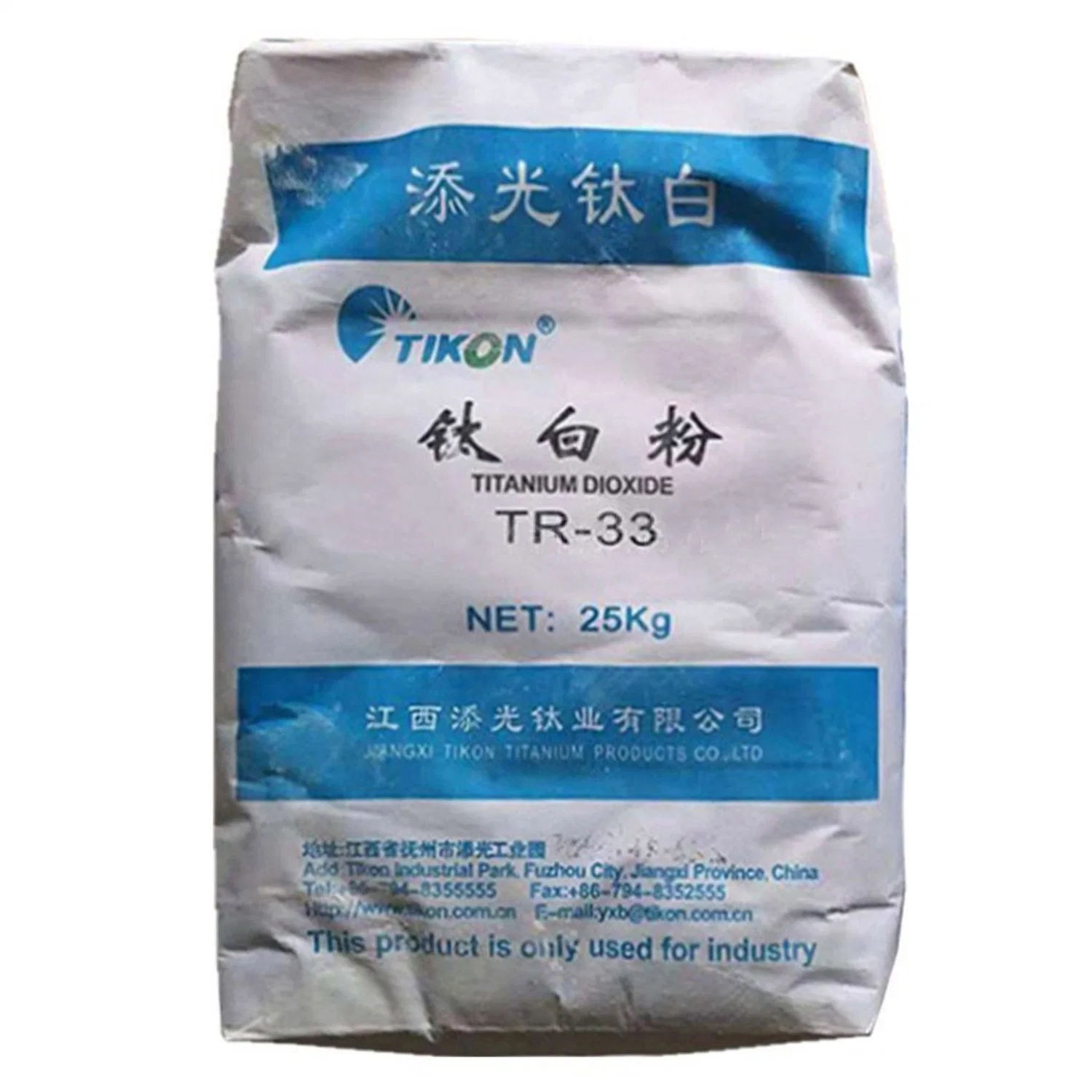 Titanium Dioxide Tr-33 with Good Whiteness, Rutile Type Titanium Dioxide TiO2