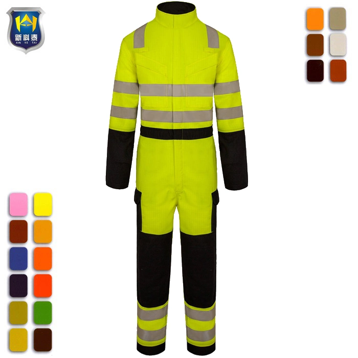 Vestuário resistente ao fogo para protecção do pessoal de industriais de incêndio