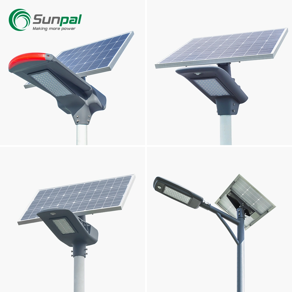 Sunpal OEM Design 20watt 30watt Light Control Solar Lamp