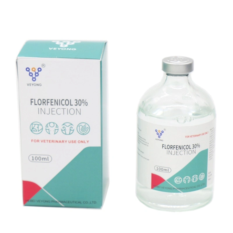 Florfenicol Injection 10% with GMP Certificate and Higih Quality