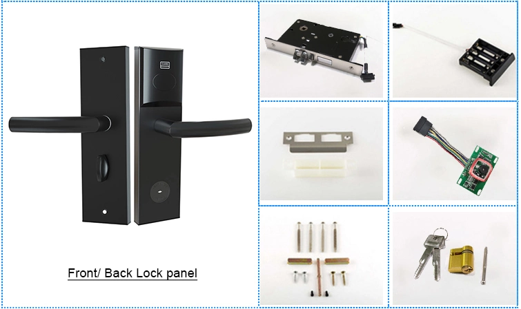 Portable Electronic Hotel Standard ANSI Morstecking Türschloss System