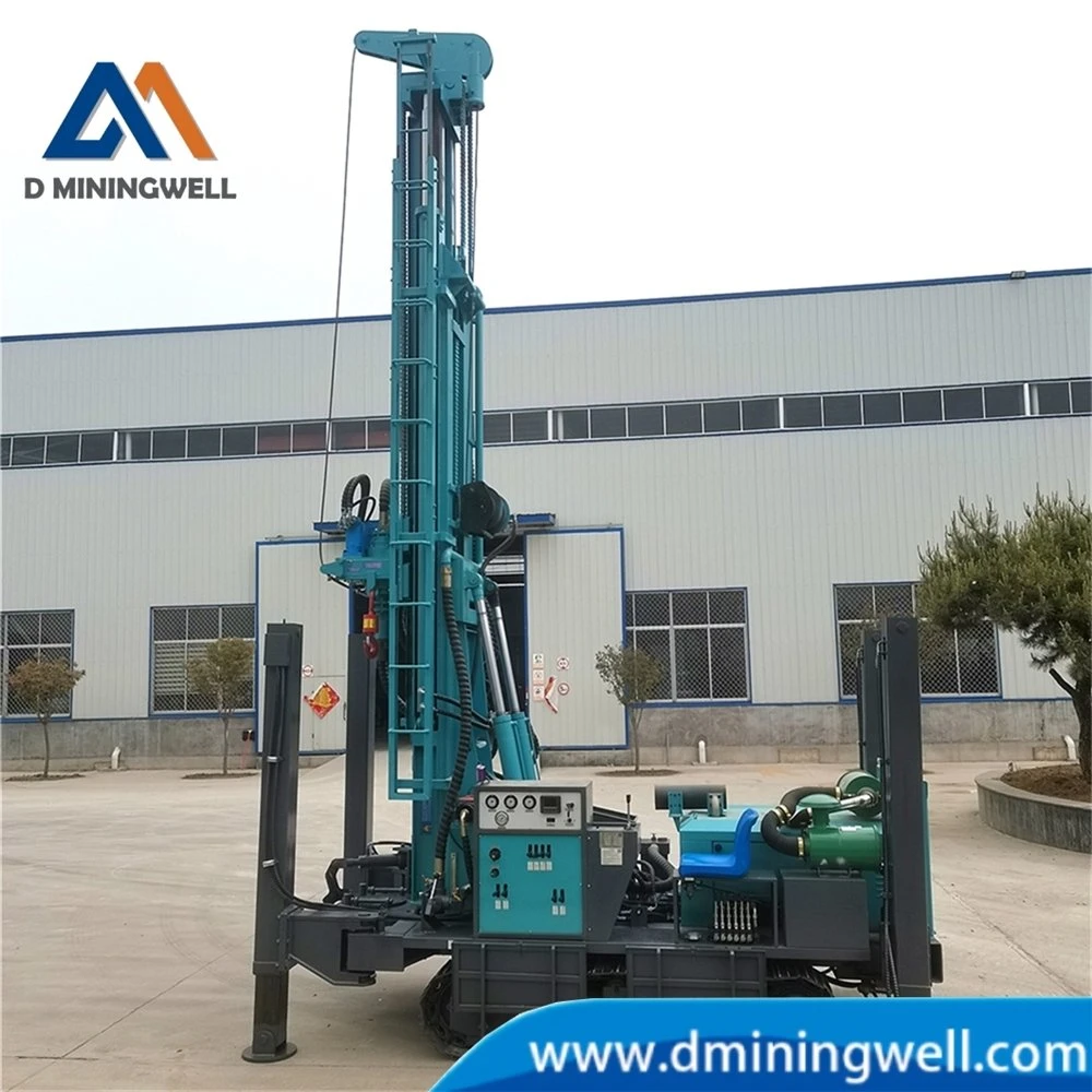 Ready to Ship in Warehouse 380m Depth Crawler Diesel Mine Drilling Rig China Drill Rig Drilling Rig for Water Well