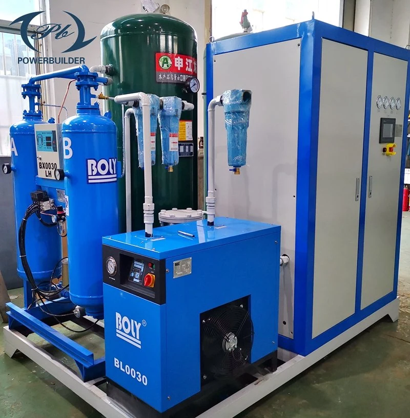 High Purity Gas Generation Equipment Psa Oxygen Generator with Cylinder Filling System