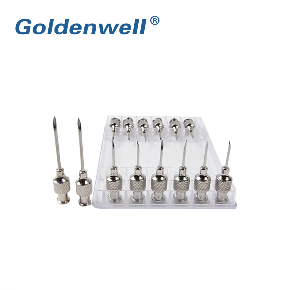 Stainless Steel Hypodermic Veterinary Injection Needles for Veterinary Syringe Use