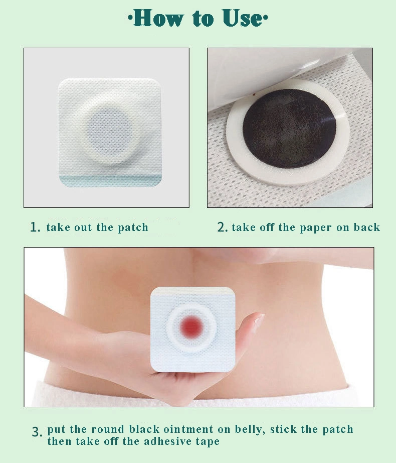 Herbal Magnetic Navel Slimming Patch Reduce Weight Body Shape