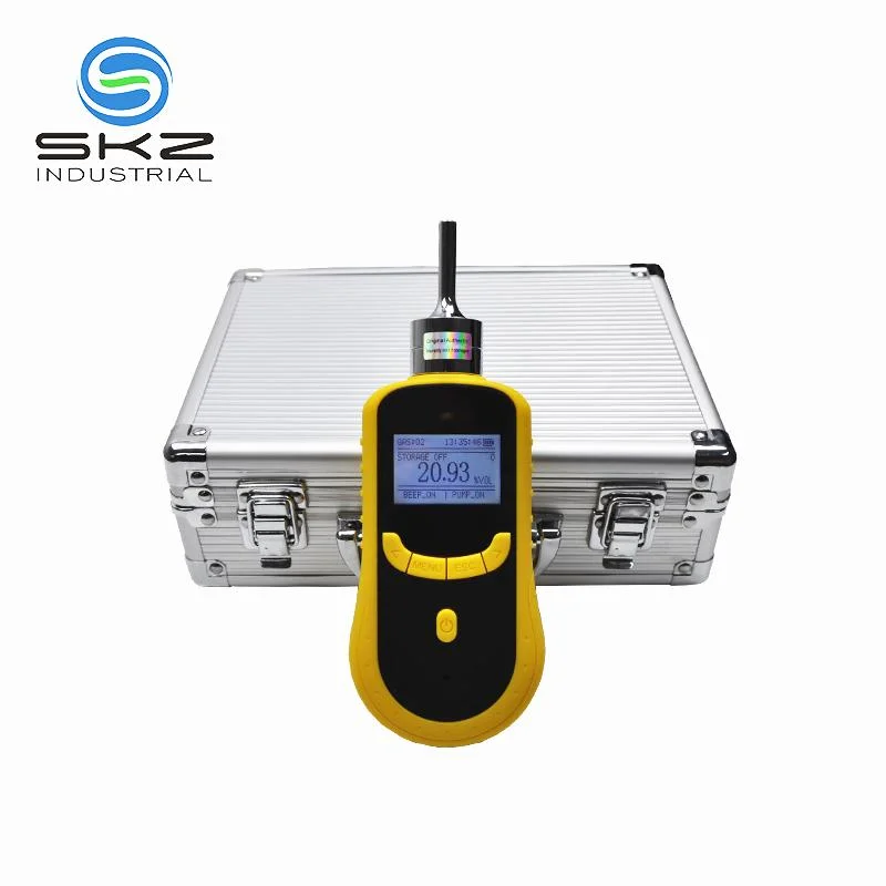 Skz1050 Odor de grau industrial Medidor de medição de gases com odor Detector de vazamento de gás do analisador de gás portáteis analisador de gás portáteis de mão