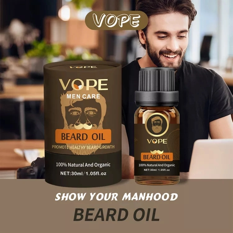 Beard Oil Men Care Organic Promotes Growth Beard Oil