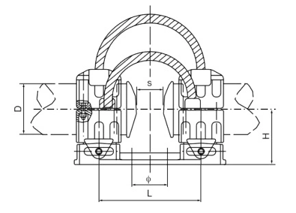 Terminal Connectors for Double Conductors Bolted Type, Type Ssl, Group a