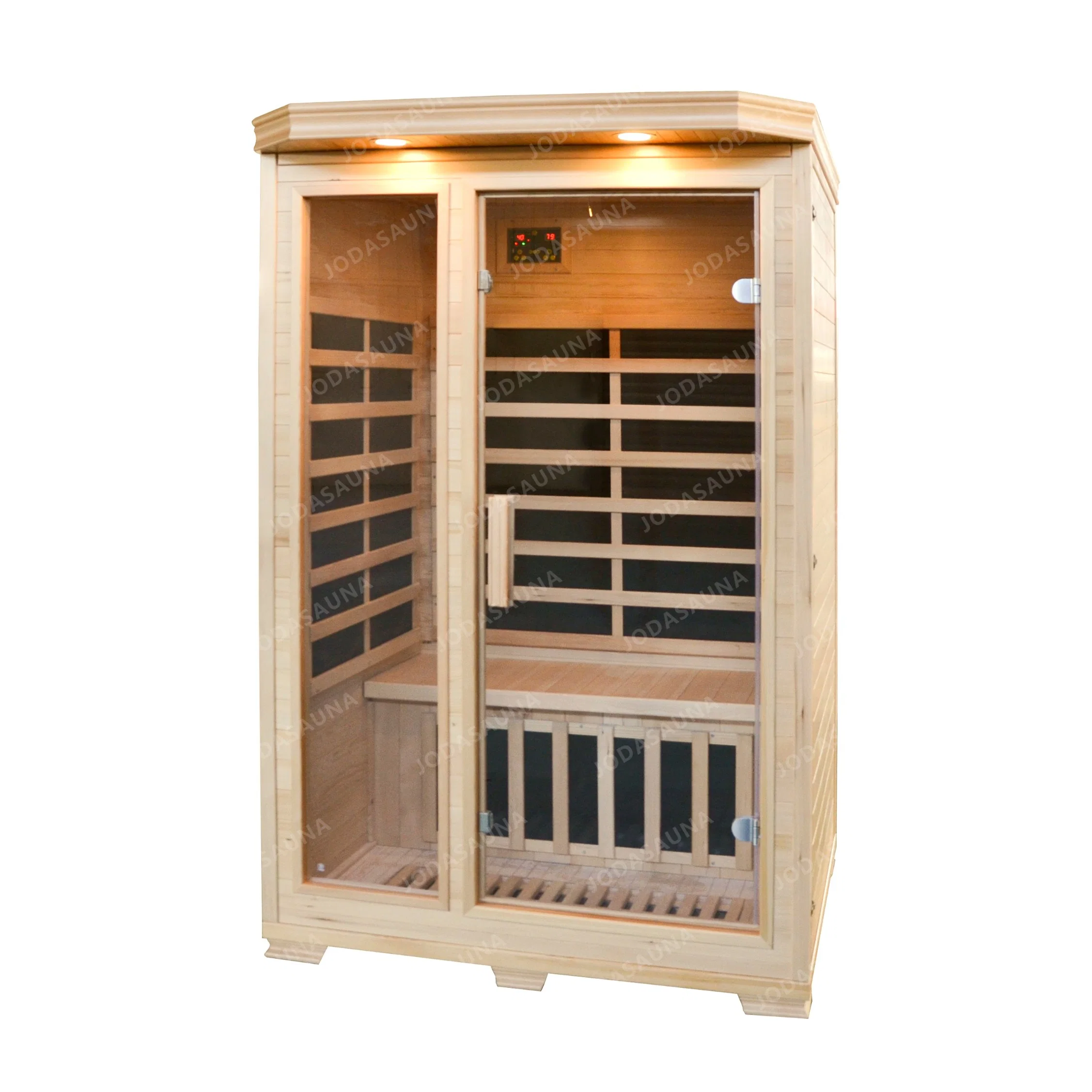 2023 Classic Two Person Far Infrared Home Sauna High quality/High cost performance Indoor Sauna