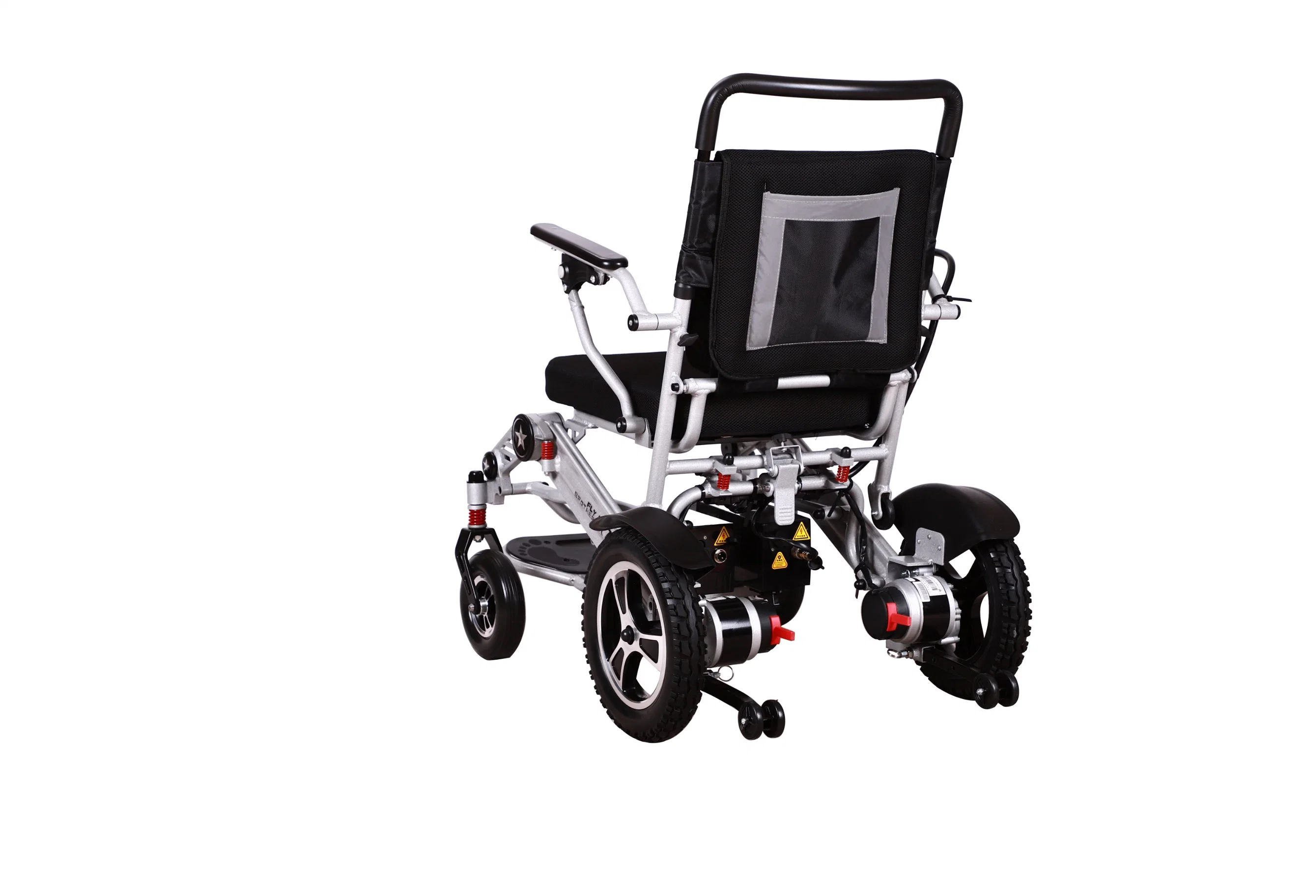 Fauteuil roulant électrique ultraléger pliable et portable pour adultes.