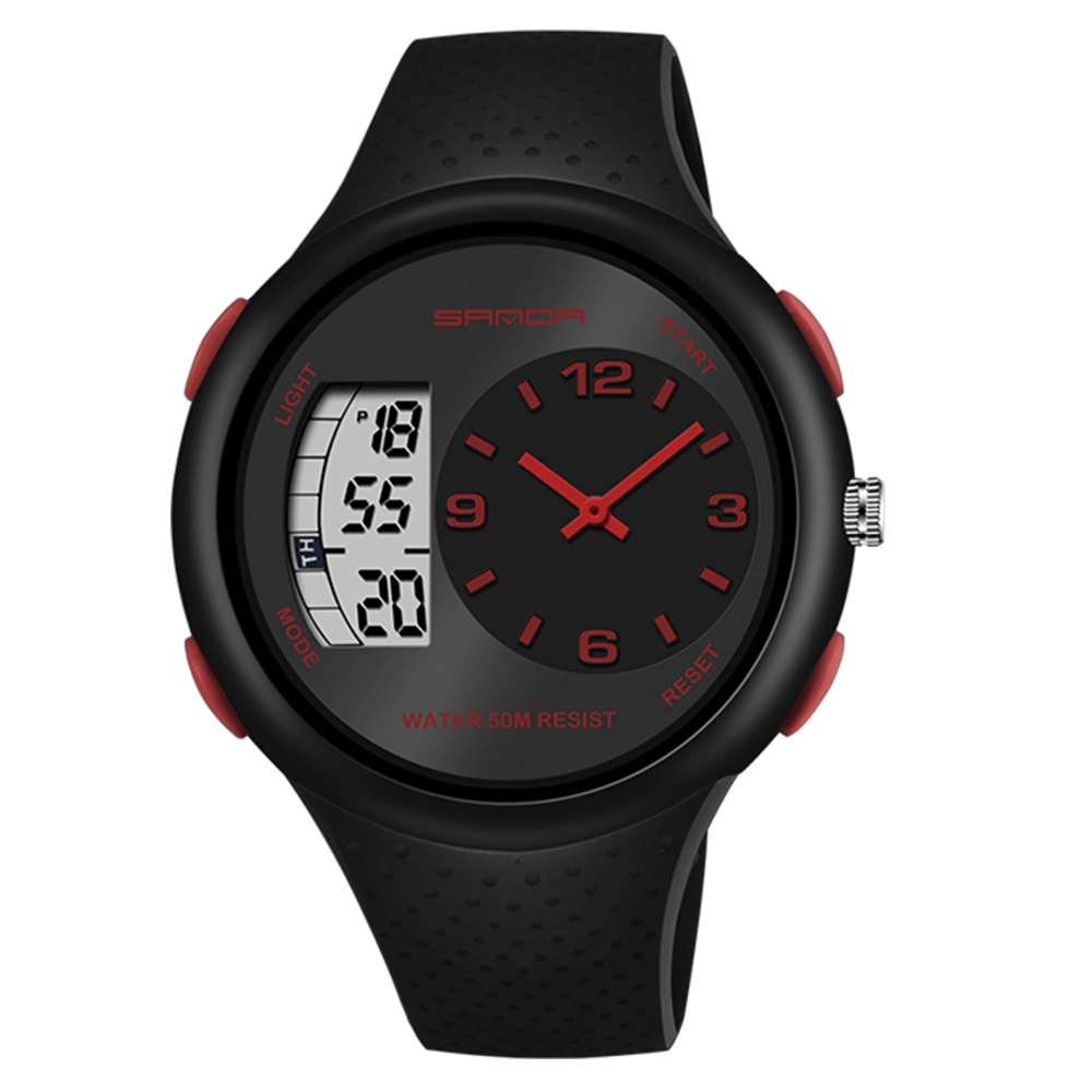 Unisex Fashion Plastic Digit Analogue Watch