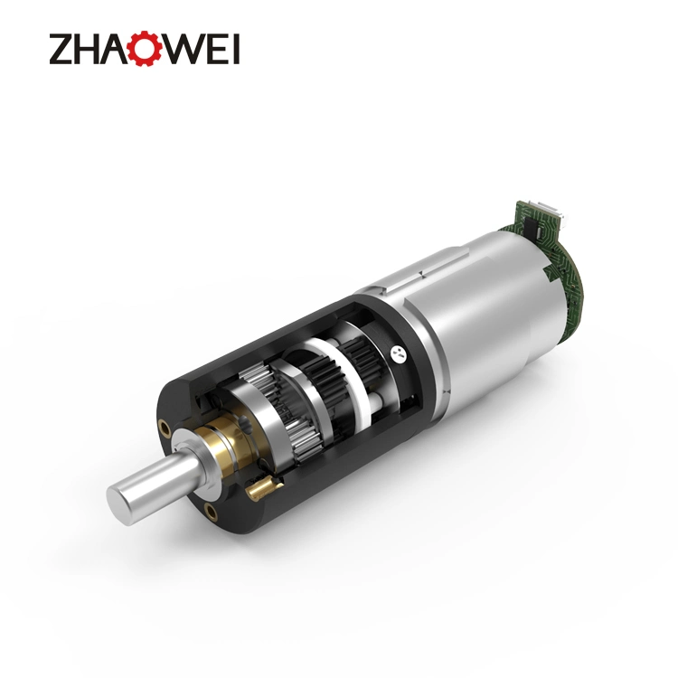 High Speed 32mm 12V DC Motor Manufacturing with Used for Electric Bicycle Geared Motor