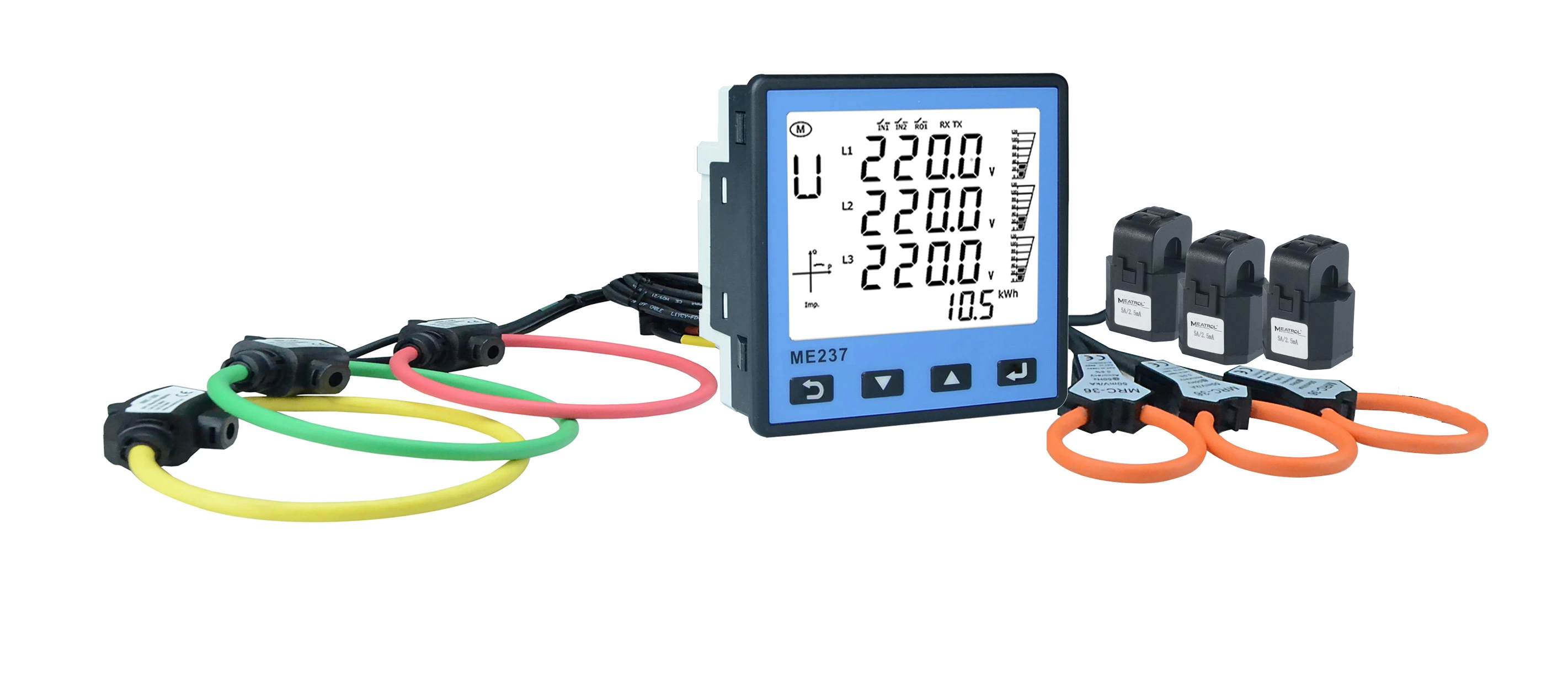 Meter Power Analysis Power Quality Meter Me237 Current Voltage Harmonic Measurement Energy Meter