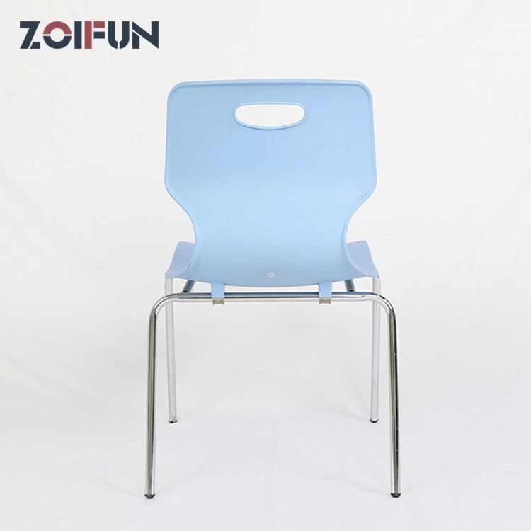 Direct Factory Supplier OEM Color Plastic Chrome Stack School Classroom Office Chairs with Adjustable Table