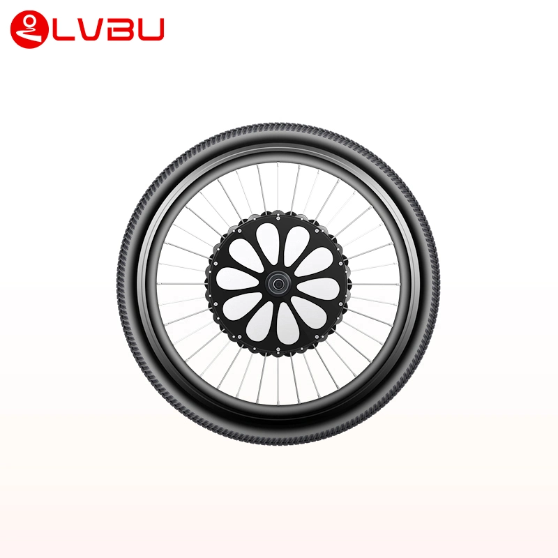 2022 New 36V 48V 250W 350W 500W Lvbu Bx30d Ebike E Bike Electric Bicycle Hub Motor Wheel Conversion Kit with Optional Battery for 16-29 Inch 700c Wheel