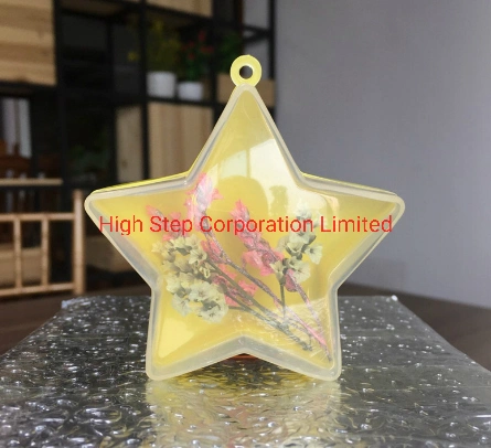 Star Shape-Two Half Transparent Ball