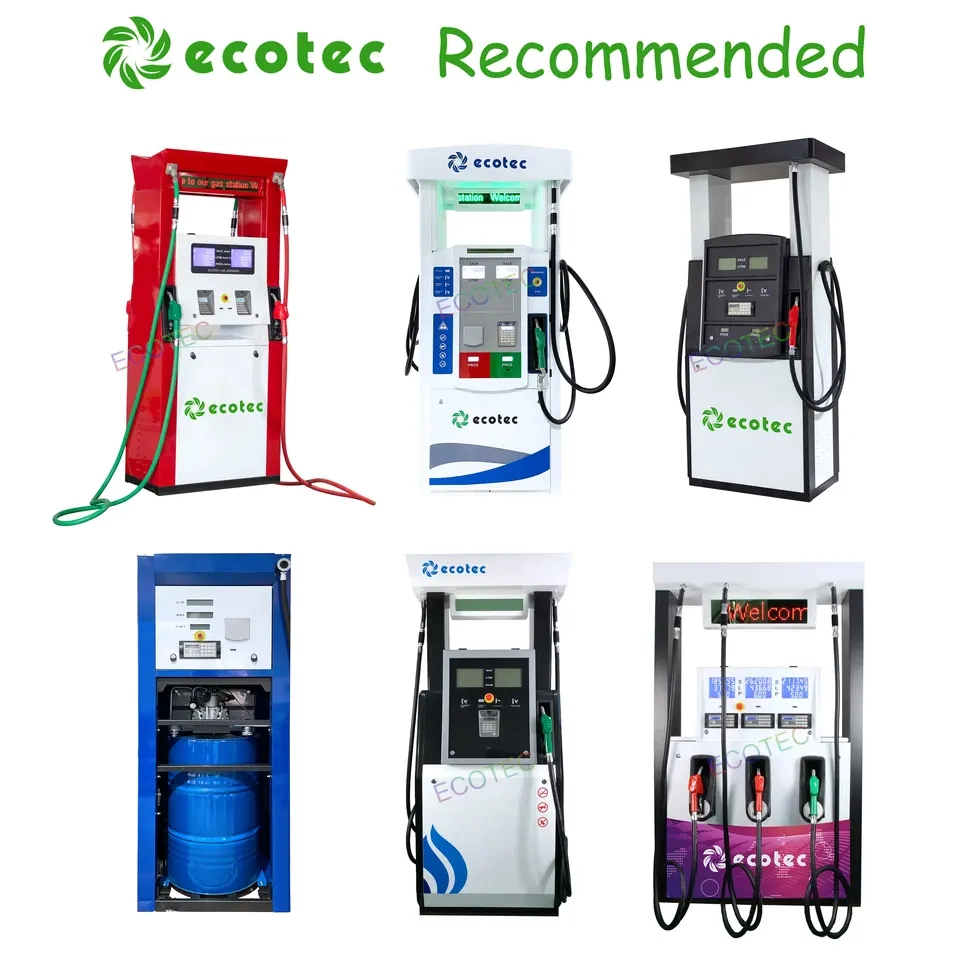 Ecotec de combustible de móviles dispensador para depósito de aceite de la estación de combustible