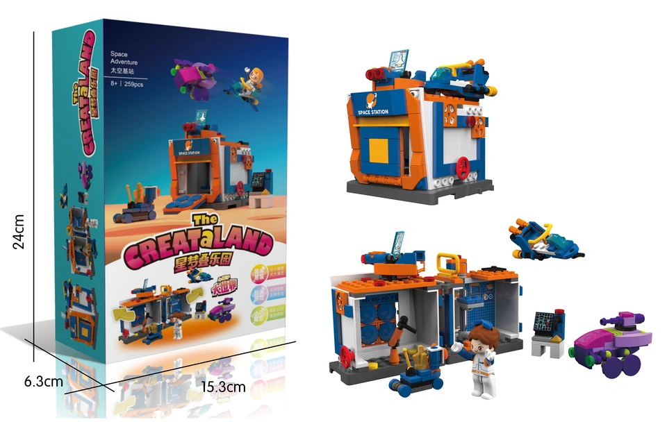 Educational Building Blocks Castles for Children