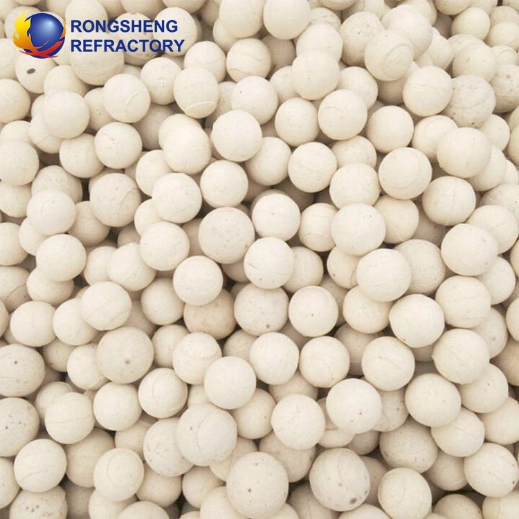 High Temperature Resistant Ceramic High Alumina Refractory Ball for Sale