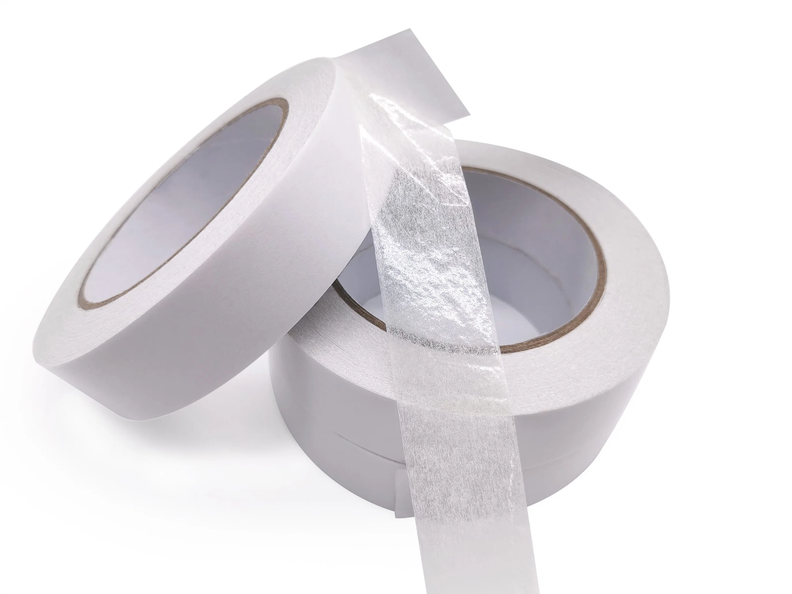 Adhesive Non Woven Double Coated Cotton Tissue Paper Tape