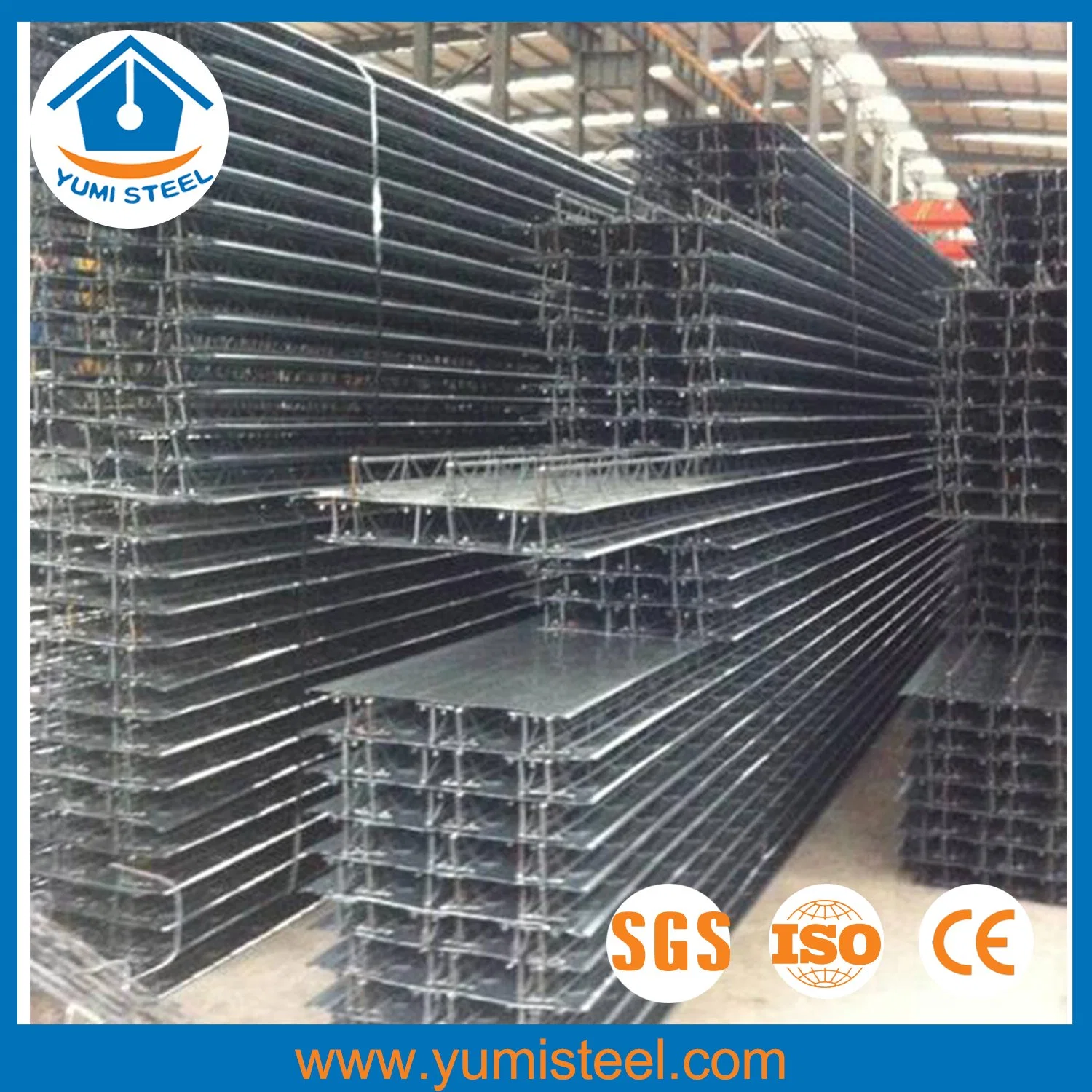 Galvanized Floor Bearing Plate Prefabricated Engineering Steel Structure Factory Building Warehouse Workshop Building Triangular Steel Truss Detachable