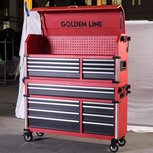 Goldenline Steel Drawers Roller Cabinet Tool Trolley Tool Chest Storage Tool Box