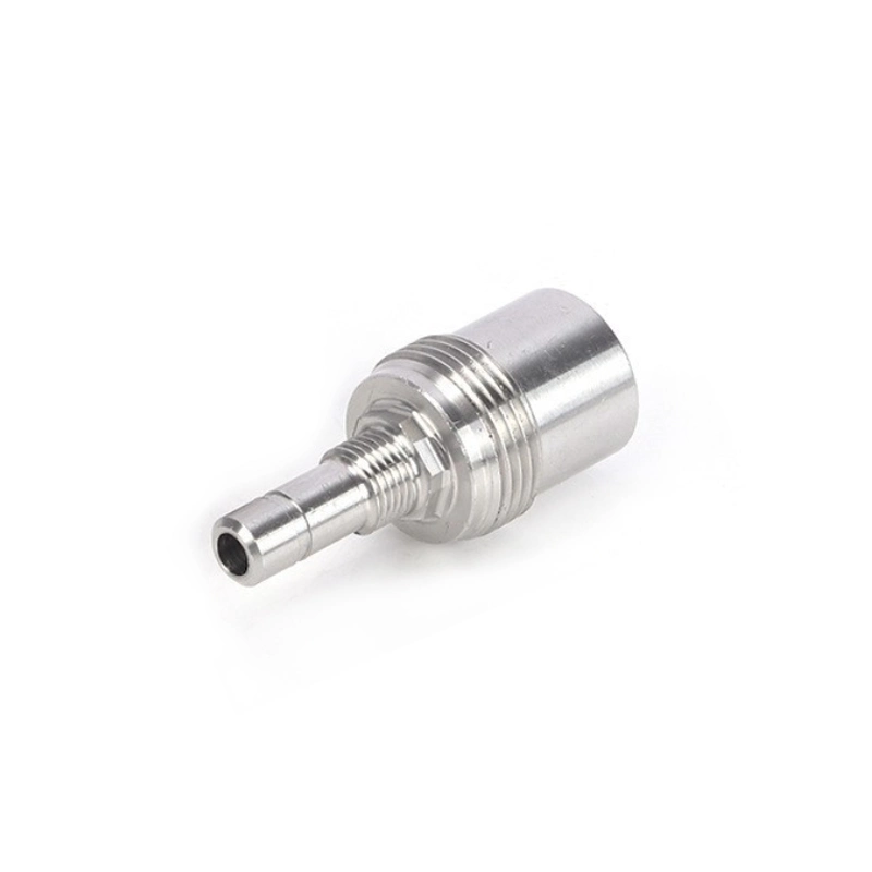CNC Turning Titanium Alloy/Stainless Steel SUS 304 CNC Machining Metal Parts for Nozzle Body