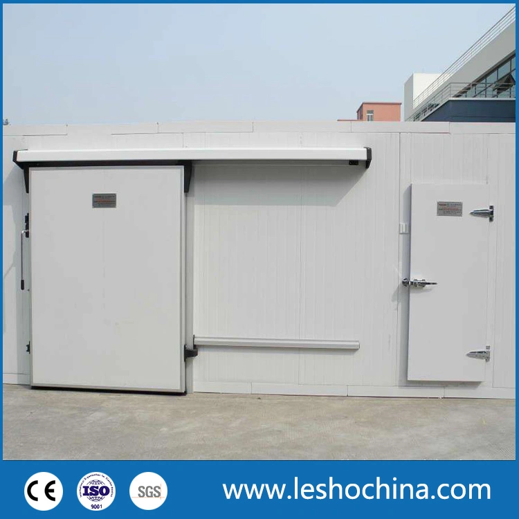 Industrial Automatic or Manual Polyurethane Sandwich Panel Thermal Insulated Stainless Steel Cold Storage Freezer Room Sliding Door for Cold Chain Warehouse