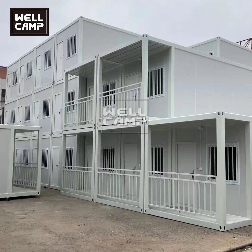 Factory Dormitories Ready Stock Qatar Saudi Arabia Sandwich Panel Prefab Container School