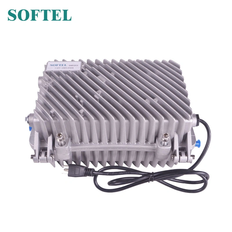 5-862MHz Outdoor Trunk Cable CATV Line Amplifier with AGC