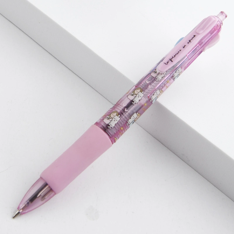 Student Gift Stationery Customized Printing Multi Color Pen with Pencil