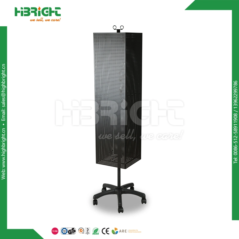 Powder Coating Metal Rotating Display Stand and Hangers