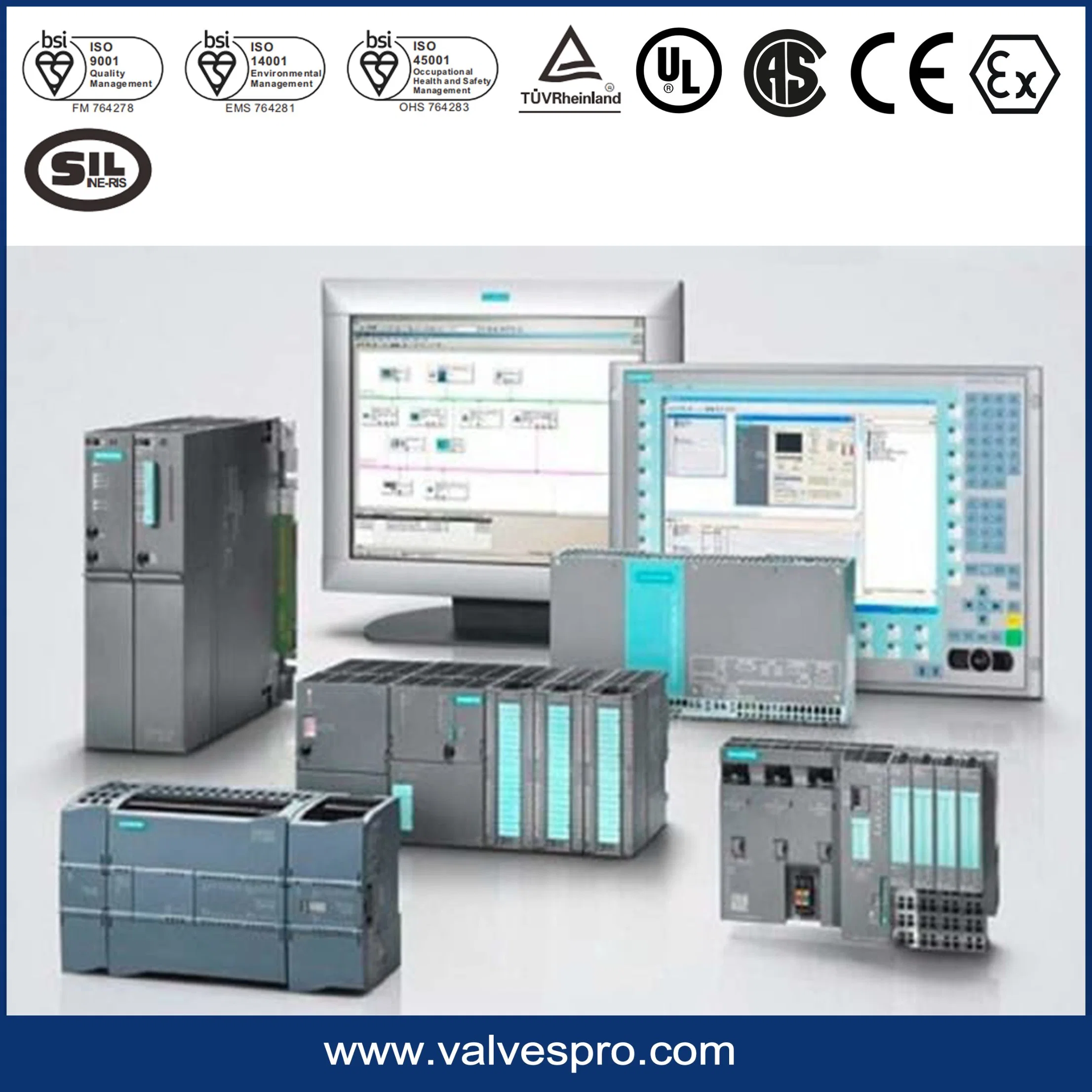 Siemens Et200 Sp Módulo de entrada analógica del PLC con pantalla táctil ET200