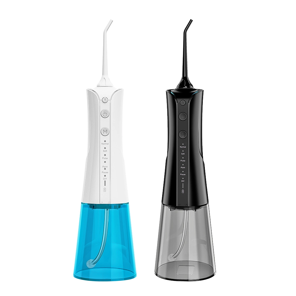 Hydropulseur Manuel Professionnel avec Réservoir de 300 ml, Mini Hydropulseur Oral sans Fil