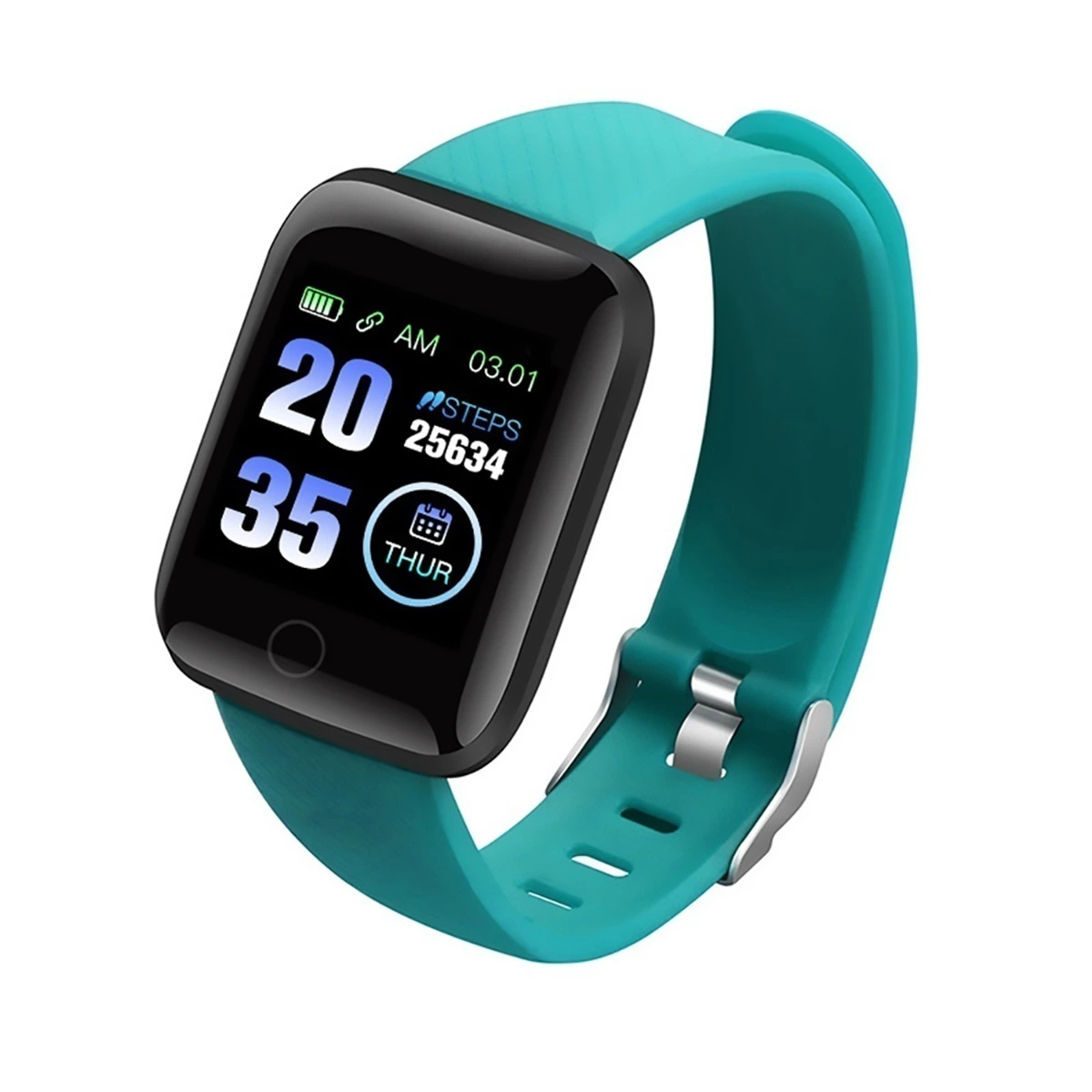 116 Plus D13 Smart bracelete de relógio Bluetooth da banda de freqüência cardíaca a pressão arterial Monitor Fitness Silicone Tracker Pedómetros Sports