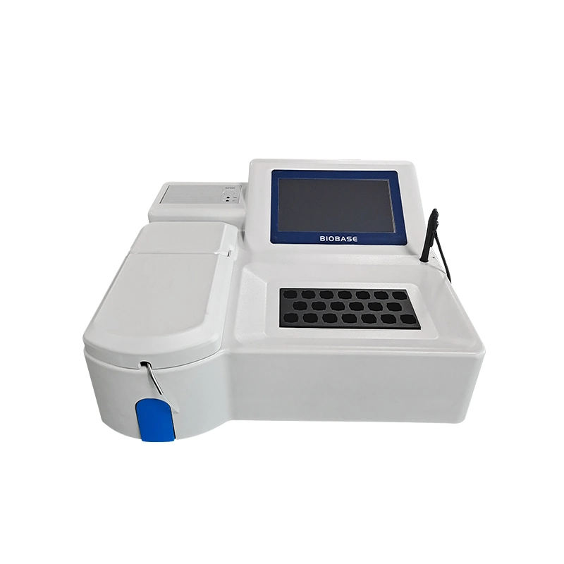 Biobase-Silver Semi-Auto Blood Testing Equipment Semi Automatic Biochemistry Analyzer Price