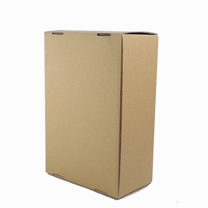 Kraft Paper Box with Clear PVC Window Cell Phone Case Retail Packaging