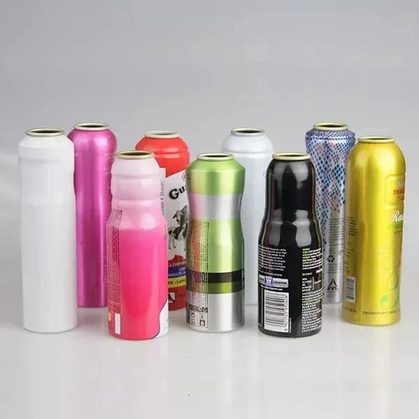 Atmosphere Aerosol Empty Aluminum Metal Oxygen Can Printed Air Pressure Spray Cans