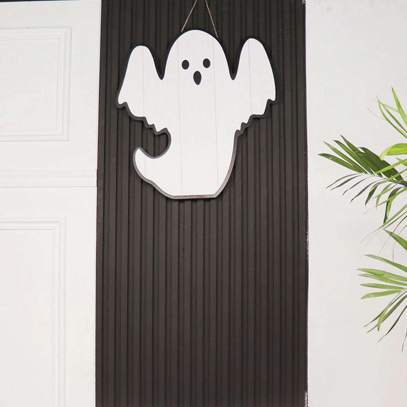 Wall-Mounted Ghost Wall Sign Christmas Decoration