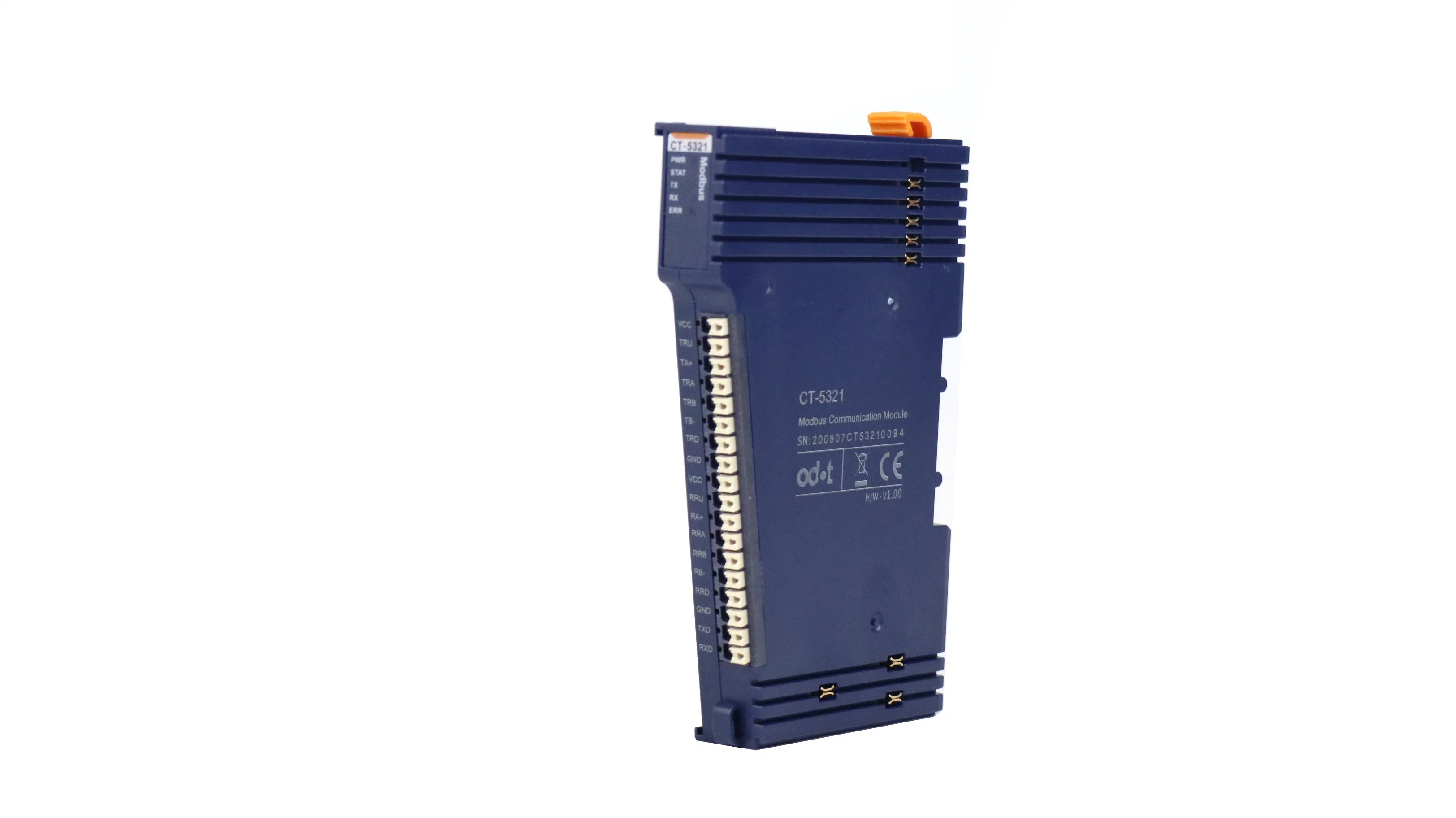 Sistema de e/s Tarjeta distribuido de control PLC Sub-Module Comunicación por puerto serie (RS232, RS485, RS422, ya sea en el puerto serie opcional, es compatible con Modbus RTU /ASCII