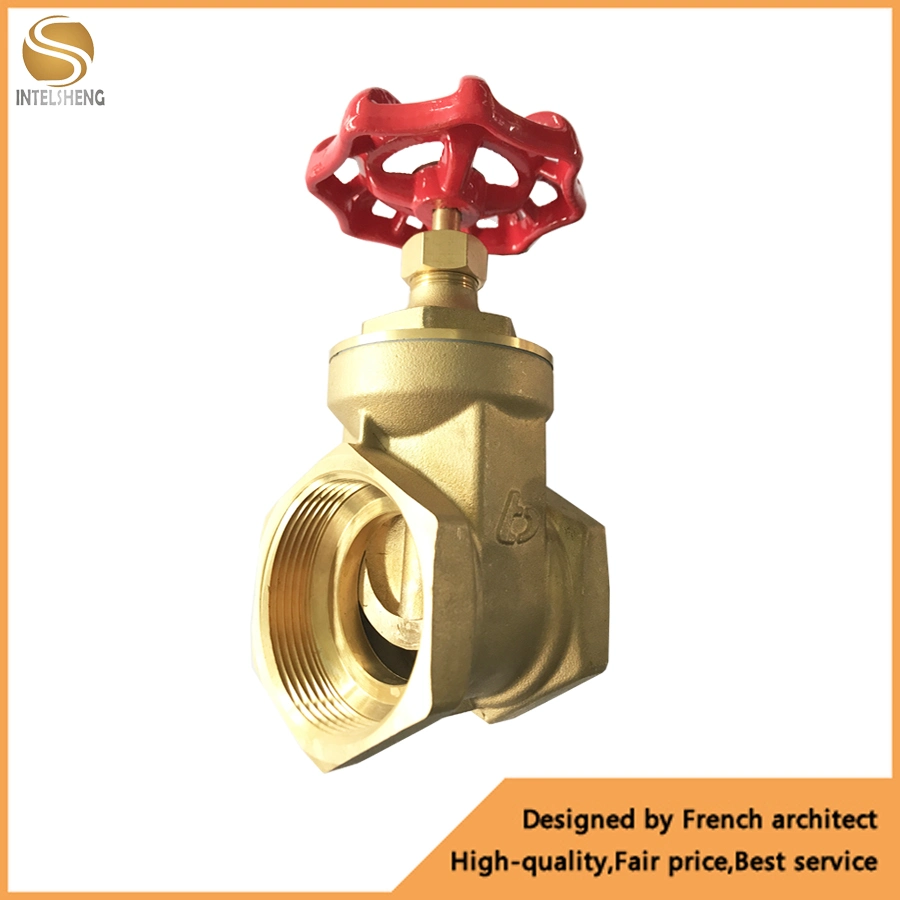 Brass Gate Valve with Aluminium Handle for Water Supply System