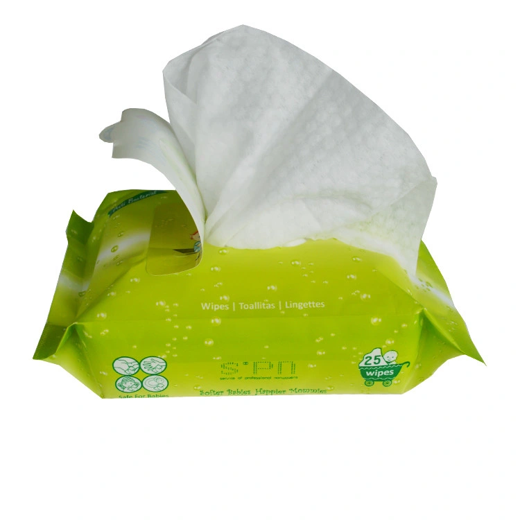 Special Nonwovens Natural pH OEM China Baby Wet Wipes Spunlace Lint Free Disinfectant Soft Cleaning Wipes