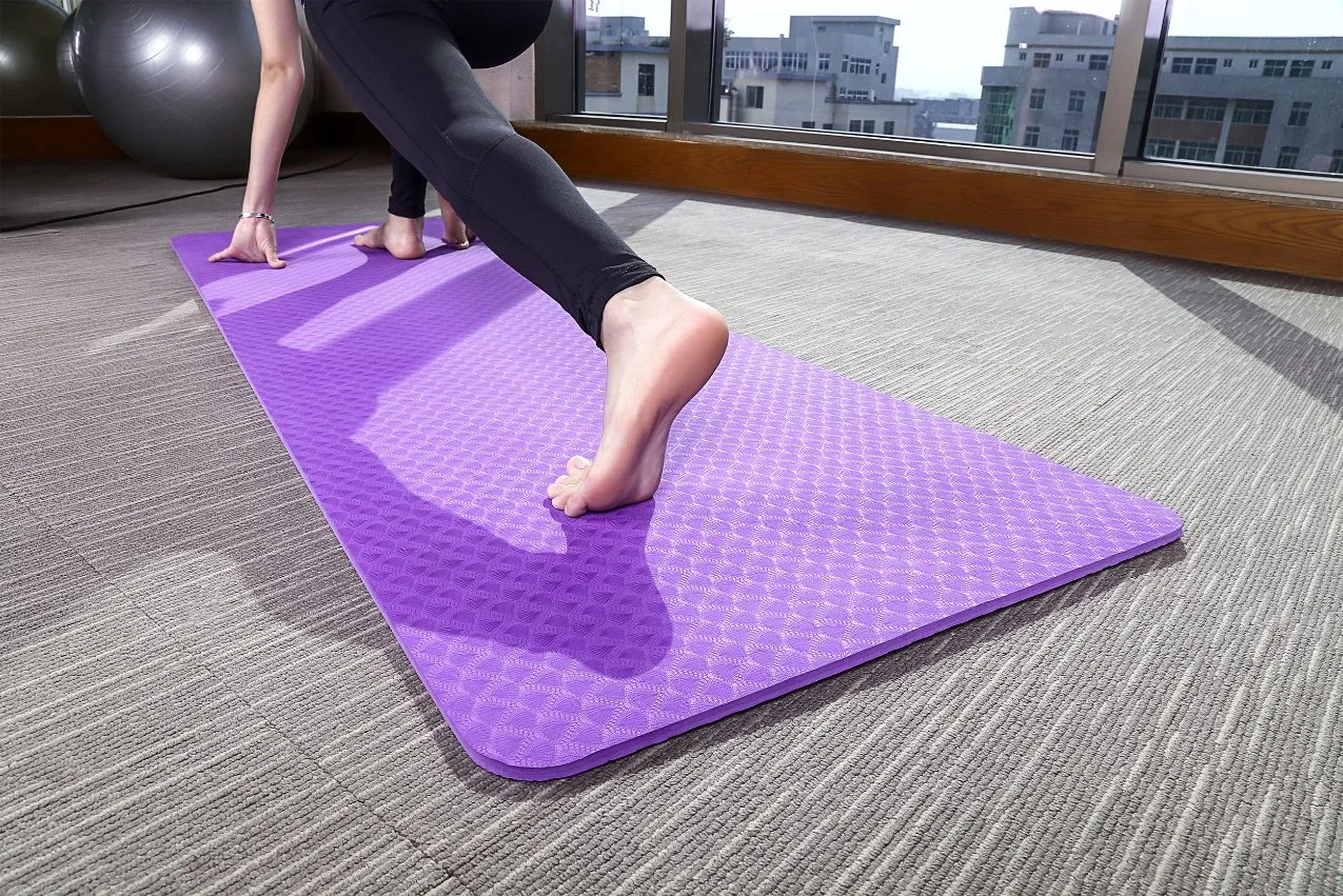 Hohe Qualität/hohe Kostenleistung TPE Schaum Yoga Matte / Fitness Yoga Mat TPE Produkt