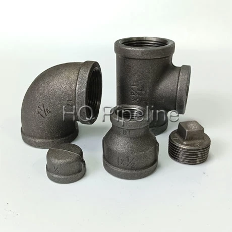 Galvanized Malleable Iron Pipe Reducer/Cap/Plug Pipe Fittings 1/2"-4" Inch